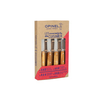 Opinel - Set de cuisine 4 pièces, Opinel, Les Essentiels Olive