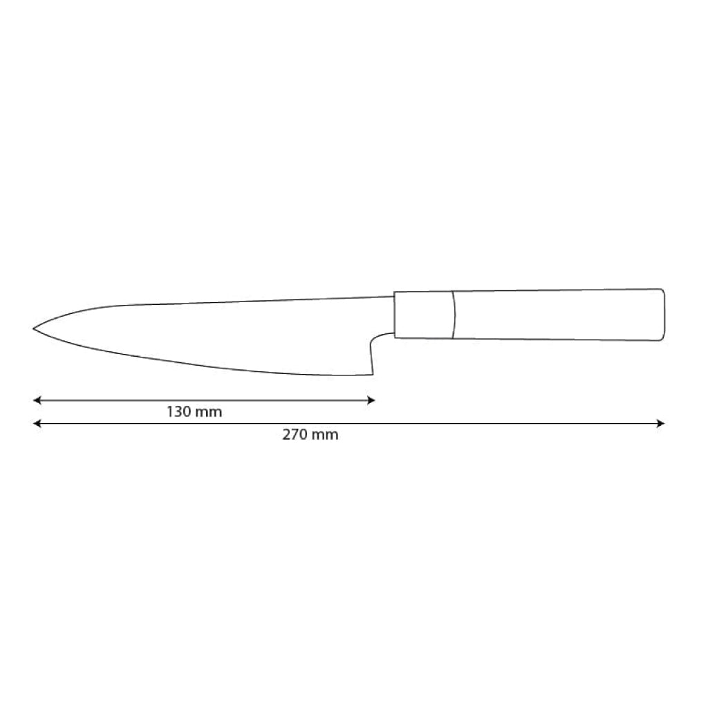 Shinrai Knives - Takumi Kaza Damascus Office Knife 13 cm