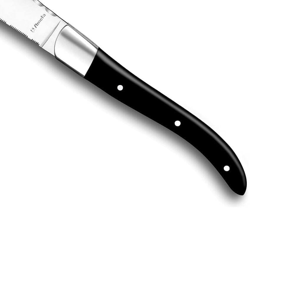 Amefa - 6-pcs Steak Kn. Set blck in magnet box Steakmessen Amefa