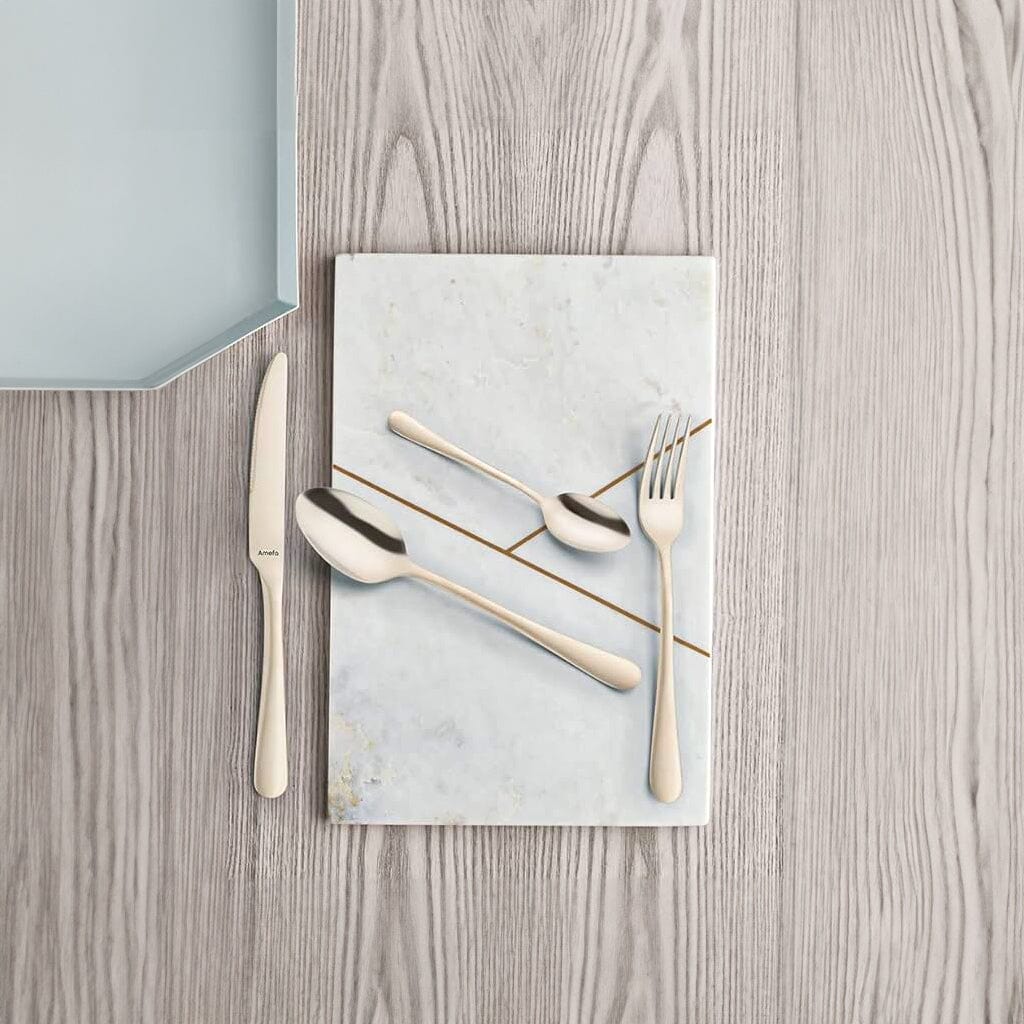 Amefa - Manille Stonewash 16-delige Bestekset - Champagne Bestekset Amefa