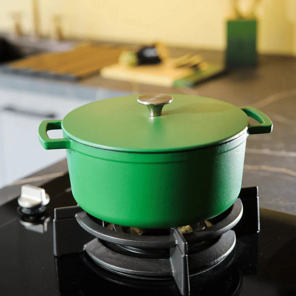 Cook & Pan - Go Green Gietijzeren Braadpan 28 cm - 6.5 liter Braadpan Cook & Pan