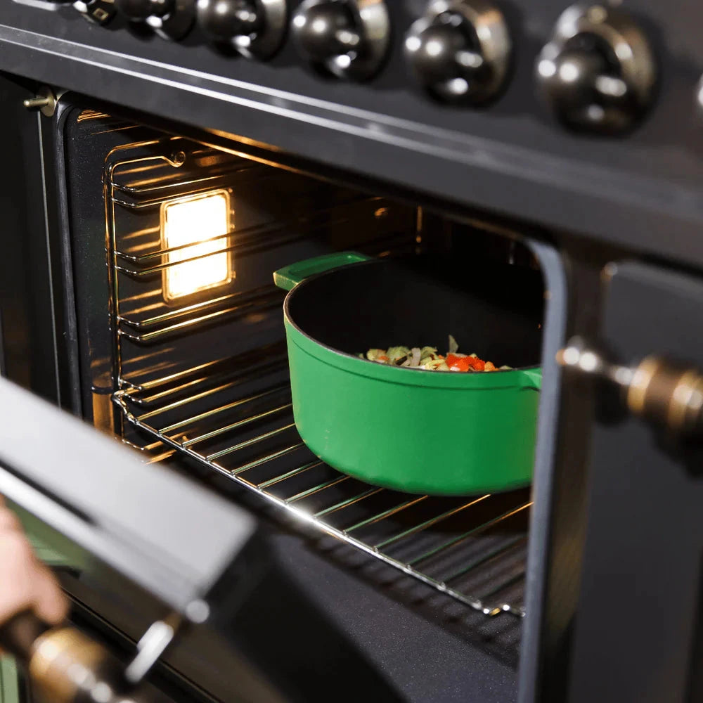 Cook & Pan - Go Green Gietijzeren Braadpan 28 cm - 6.5 liter Braadpan Cook & Pan