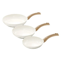 Ensemble de 3 poêles à frire Cook & Pan - Go Ivory