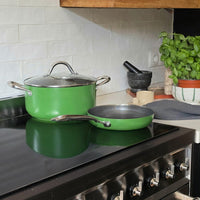 Cook & Pan - Honey Go Green Kookpot 22 cm met glazen deksel Cook & Pan