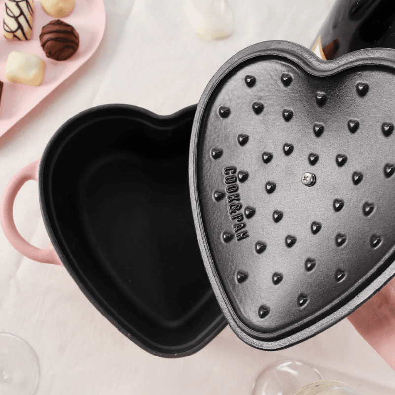 Cook & Pan - Cocotte en fonte Love Hearts 20 cm Cook & Pan