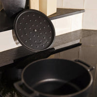 Cook & Pan - Signature Gietijzeren Braadpan 24 cm - 4 liter Braadpan Cook & Pan