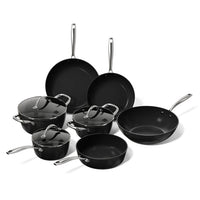 Cook & Pan - Ensemble de 7 pièces de batterie de cuisine Signature Cook & Pan