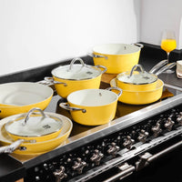 Cook & Pan - Sunny Side Pannenset 9-delig Pannenset Cook & Pan