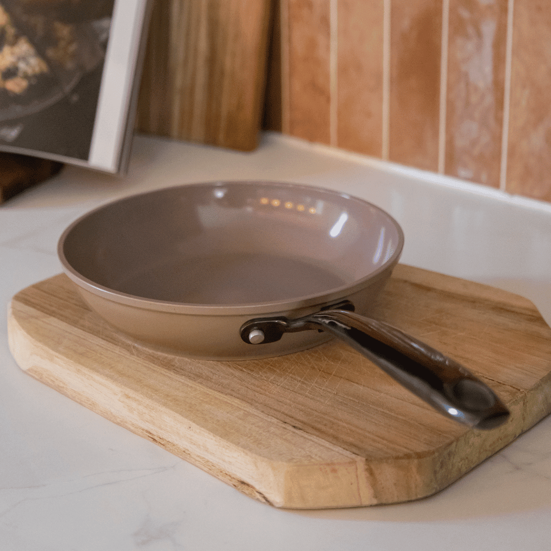 Cook & Pan - Taupe of Mind Koekenpan 20 cm Koekenpan Cook & Pan