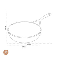 Demeyere - Alu Pro 5 Ceraforce Koekenpanset 20 + 24 cm Pannenset Demeyere