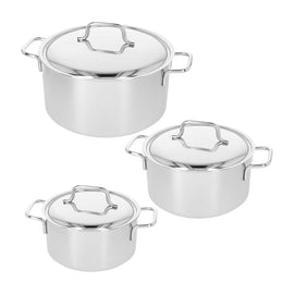 Demeyere - Apollo 7 Cooking pan set 3-piece Demeyere - Apollo 7 Kookpannenset 3-delig Demeyere