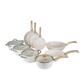 Cook & Pan - Go Ivory Pan Set 9-piece Go Ivory Pannenset 9-delig By C&P