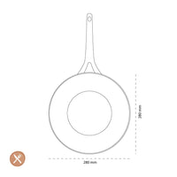 GreenPan - Geneva Wok met keramische antiaanbaklaag 28cm Wokpan GreenPan