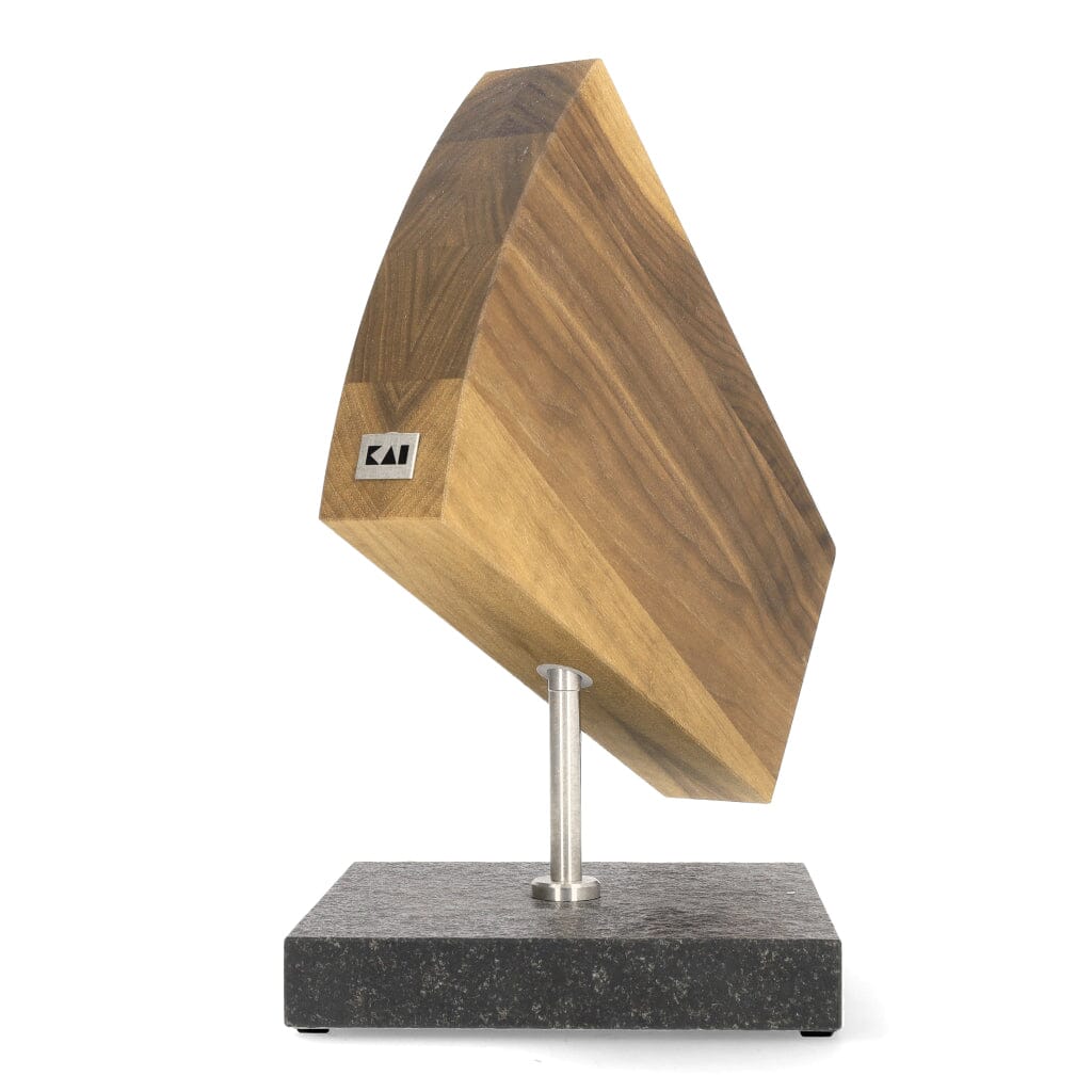 Kai Shun - Roterend Messenblok Graniet/Eiken Messenblok Kai Shun