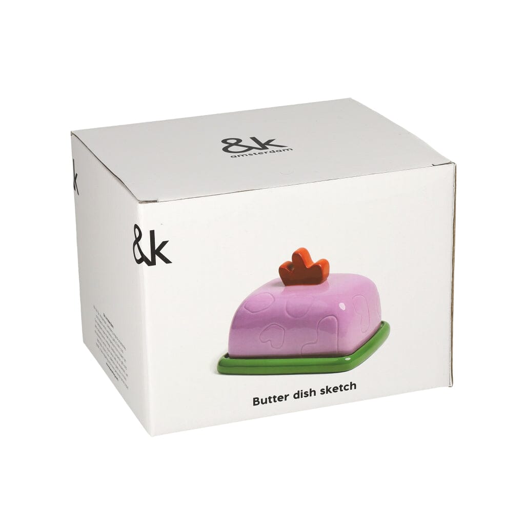 &Klevering - Botervloot schets lila Botervloot &Klevering