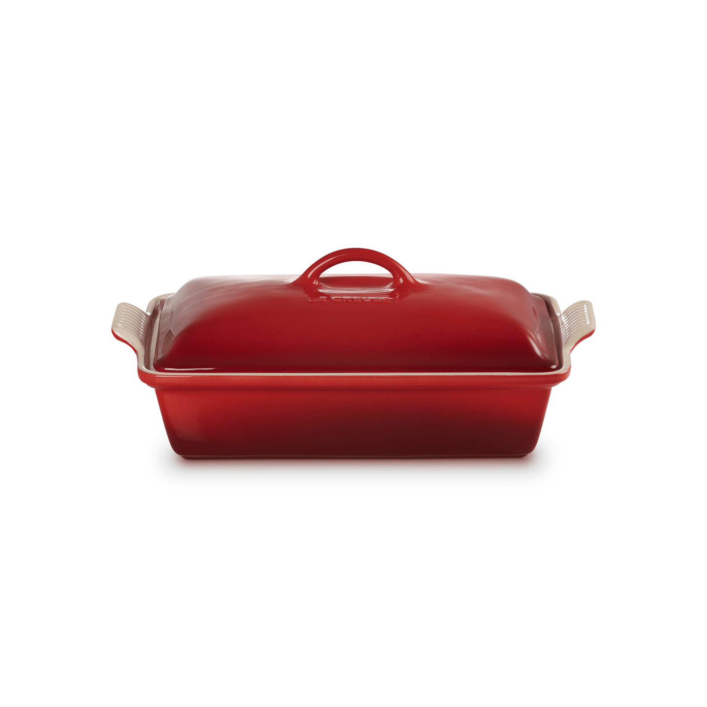 Le Creuset - Ovenschaal Rechthoekig met Deksel 33cm Kersenrood Le Creuset