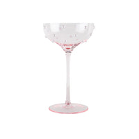 Lepelclub - Champagne Coupe - Parel - Roze Champagne glazen LepelClub