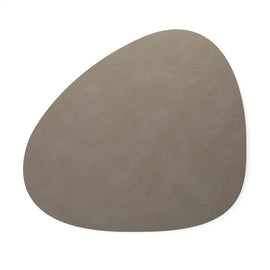 Lind DNA - Tablemat Curve L Nupo Light Gray Lind DNA - Placemat Curve L Nupo Lichtgrijs Placemat Lind DNA