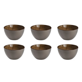 Médard de Noblat - Bol Petit Déjeuner Feeling Bronze 13 cm (lot de 6) Bezig met laden...