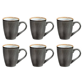 Medard de Noblat - Shadow Aqua Mug 30 cl (set of 6) Medard de Noblat - Shadow Aqua Mok 30 cl (set van 6) Mokken Medard de Noblat