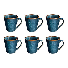 Medard de Noblat - Vertigo Denim Mug 30cl (set of 6) Medard de Noblat - Vertigo Denim Mok 30cl (set van 6) Mokken Medard de Noblat
