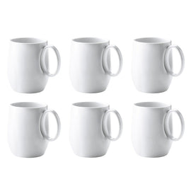 Medard de Noblat - Yaka White Mug 40 cl (set of 6) Medard de Noblat - Yaka White Mok 40 cl (set van 6) Mokken Medard de Noblat