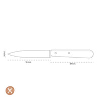 Opinel - Officemes N°102, Carbon, 2 stuks Opinel