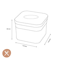 OXO - POP 2.0 Petit pot carré mini, 0,4 litre
