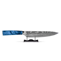 Shinrai Knives - Damascus Print Epoxy Sapphire Koksmes 20 cm Koksmes Shinrai Knives