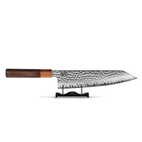 Shinrai Knives - Kigami Exclusive Damascus 4-delige set - Kiritsuke + Broodmes + Nakiri + Schilmes Messenset Shinrai Knives