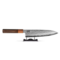 Shinrai Knives - Kigami Exclusive Damascus 5-delige set - Koksmes + Broodmes + Nakiri + Santoku + Schilmes Messenset Shinrai Knives