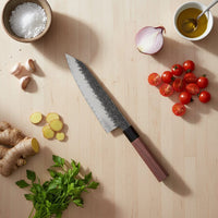 Shinrai Knives - Kurayami 7-delige Damascus Messenset Messenset Shinrai Knives