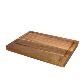 Shinrai Knives - Cutting board Acacia wood - End grain - 35 × 25 × 2.5 cm - Type 1 Shinrai Knives - Snijplank Acacia hout - Kopshout - 35 × 25 × 2.5 cm - Type 1 Houten snijplank Shinrai Knives