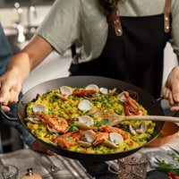 Skottsberg - Poêle à Paella en Acier au Carbone 38 cm Poêle à Paella Skottsberg