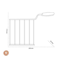Smeg - Accessoires | 2-Piece sandwich racks Toastrek Smeg