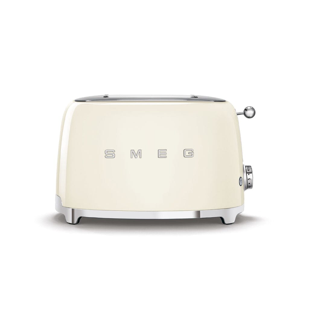 Smeg - Broodroosters | Crème | Jaren 50 | Toaster 2x2 Broodrooster Smeg