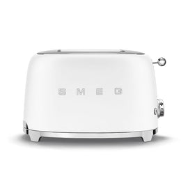 Smeg - Grille-pain | Blanc mat | Années 1950 | Grille-pain 2x2 Smeg - Broodroosters | Mat Wit | Jaren 50 | Toaster 2x2 Broodrooster Smeg