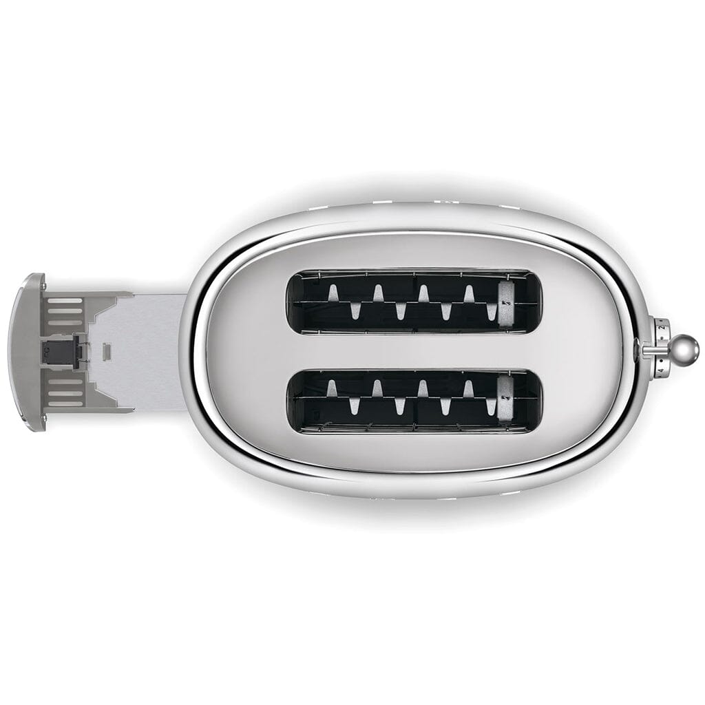 Smeg - Broodroosters | Steel | Jaren 50 | Toaster 2x2 Broodrooster Smeg