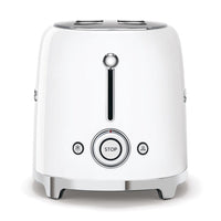 Smeg - Broodroosters | Wit | Jaren 50 | Toaster 2x4 Broodrooster Smeg