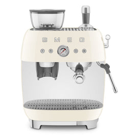 Smeg - Machine à expresso | Crème | années 1950 | Machine à expresso manuelle Bezig met laden...