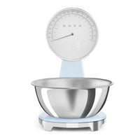 SMEG - Weegschaal Digitaal Jaren 50 Pastelblauw Keukenweegschaal Smeg