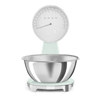 SMEG - Weegschaal Digitaal Jaren 50 Watergroen Keukenweegschaal Smeg