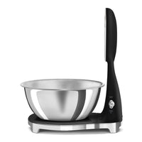 SMEG - Weegschaal Digitaal Jaren 50 Zwart Keukenweegschaal Smeg