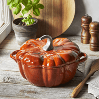 Staub - Braadpan Pompoen - Kaneel - 24 cm Braadpan Staub