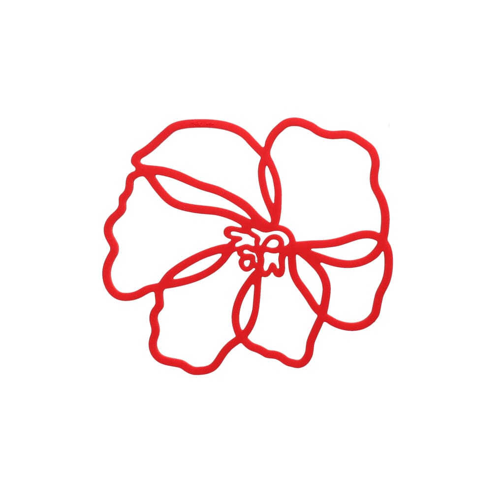 Tools2Cook - Siliconen Onderzetter Poppy Red Onderzetter Tools2Cook