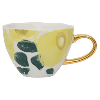 Urban Nature Culture- Good Morning - Cappuccino - Floral Art - Limelight Cappuccino kopjes Urban Nature Culture