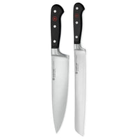 Wüsthof - Coffret classique 2 pièces - Couteau de chef + Couteau à pain