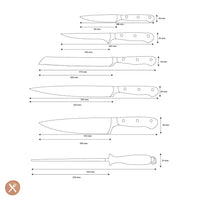 Wusthof - Coffret de couteaux classiques 6 pièces Wusthof