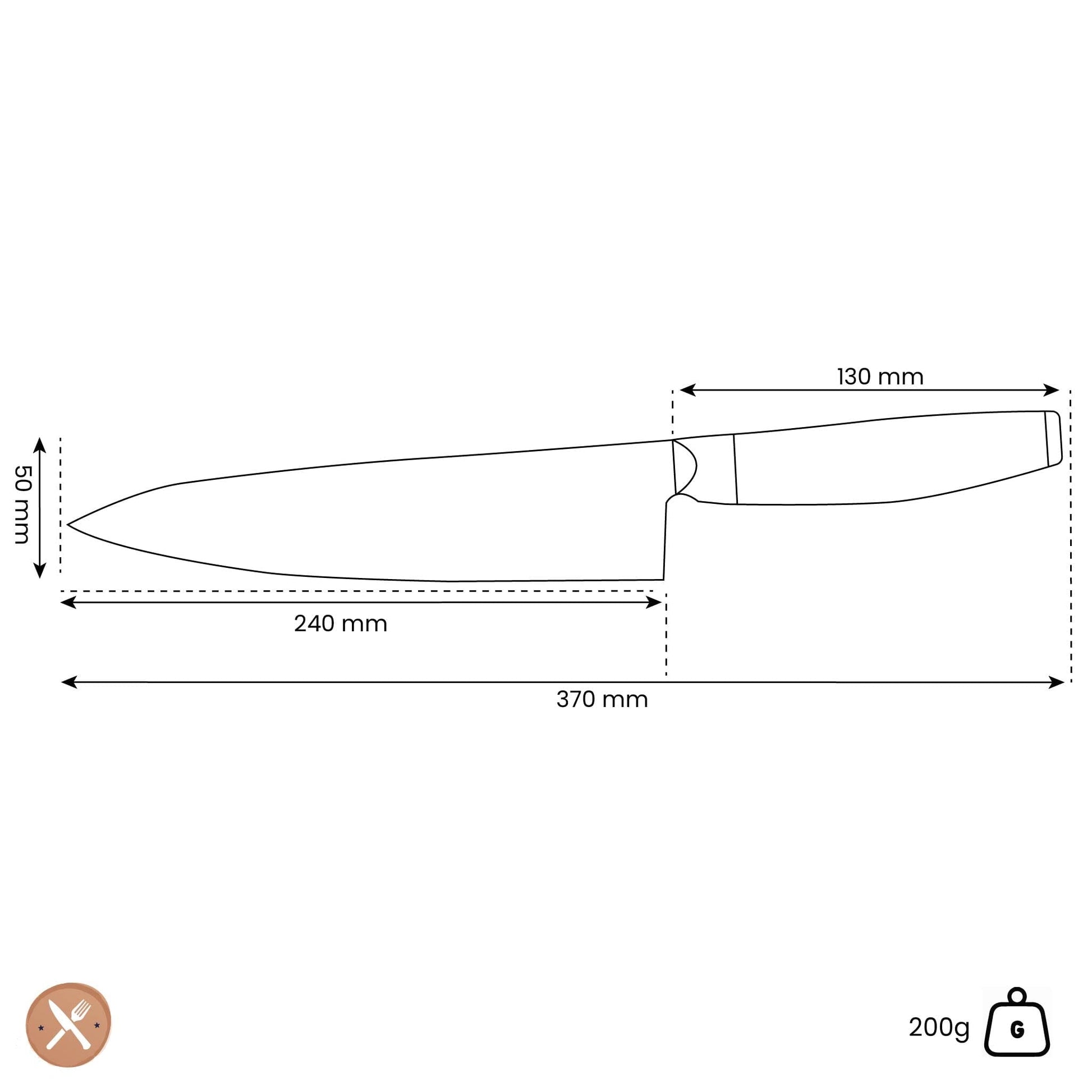 Yaxell - Ketu Koksmes 24 cm Koksmes Yaxell