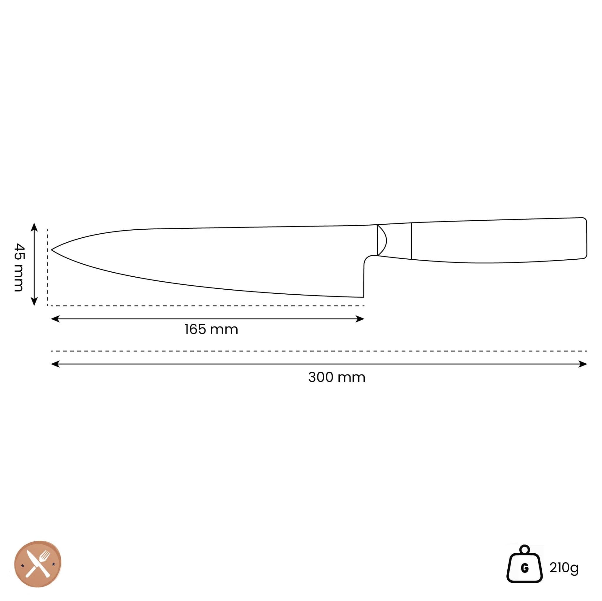 Yaxell - Zen Santokumes 16,5 cm Santokumes Yaxell